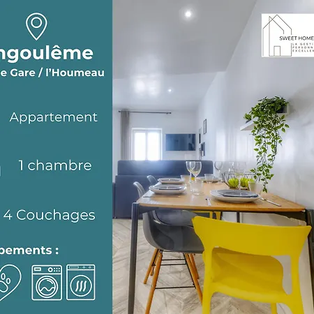 Moderne I 1 I Secteur Gare Lhoumeau Apartment Angouleme